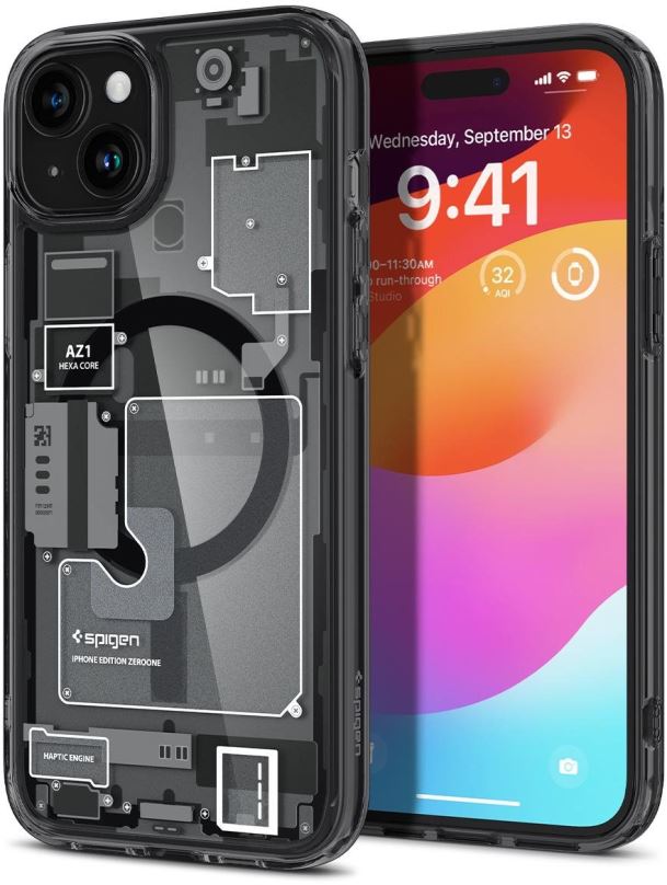 Kryt na mobil Spigen Ultra Hybrid MagSafe Zero One iPhone 15 Plus