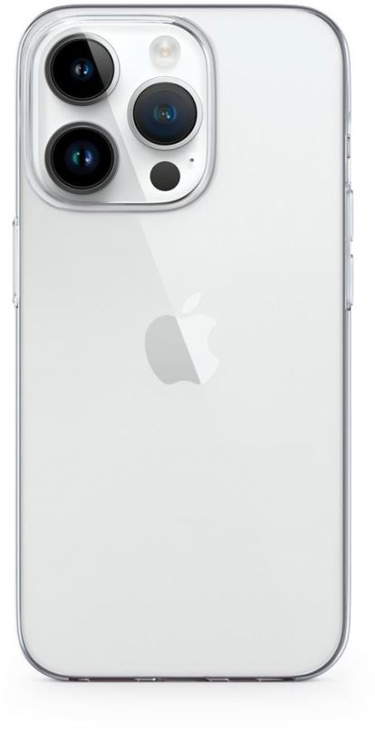 Kryt na mobil Epico Twiggy Gloss kryt pro iPhone 14 - bílý transparentní