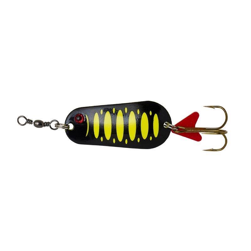 Effzett Třpytka Standard Spoon 6,5cm 30g Fluo Yellow/Black UV