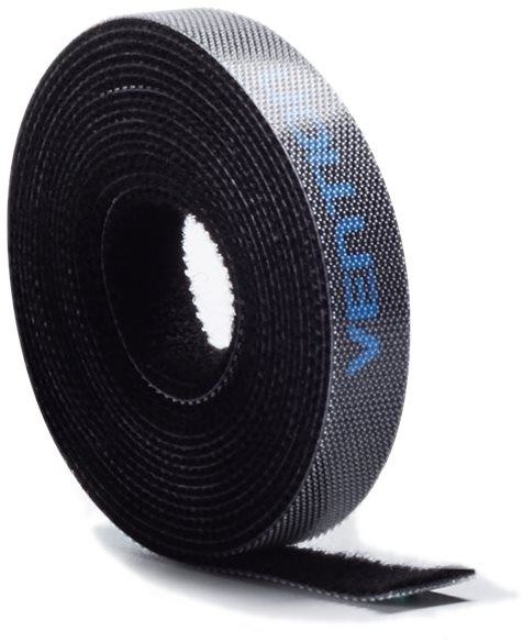 Organizér kabelů Vention Cable Tie Velcro 5m Black