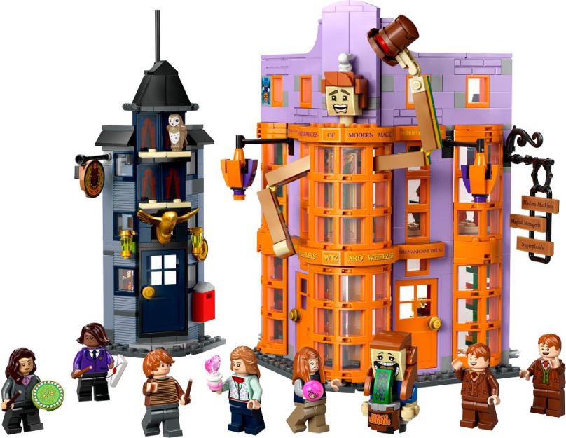 LEGO stavebnice LEGO® Harry Potter™ 76422 Příčná ulice: Kratochvilné kouzelnické kejkle
