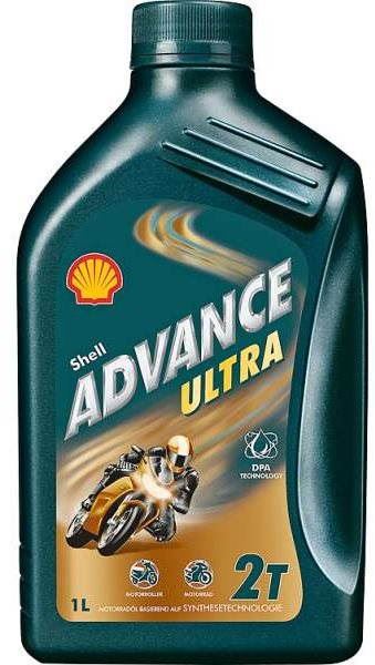 Motorový olej SHELL ADVANCE ULTRA 2T (FD/TC/EGD) - 1l