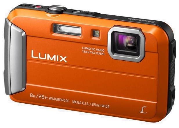 Digitální fotoaparát Panasonic LUMIX DMC-FT30 oranžový