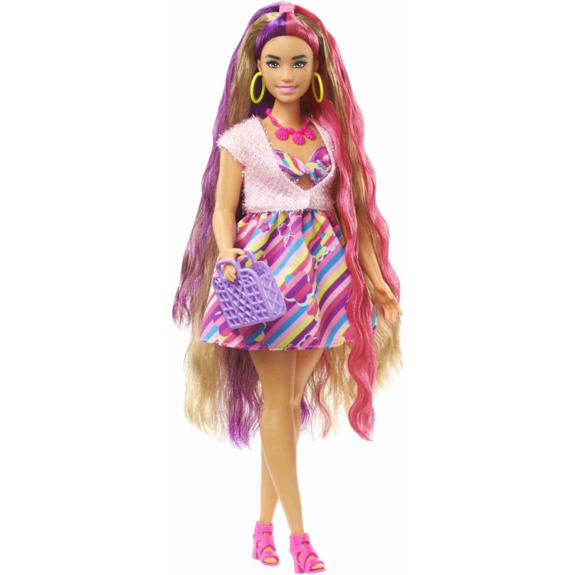 Barbie Totally Hair Fantastické vlasové kreace květinová, Mattel HCM89