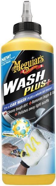 Autošampon Meguiar's Car Wash Plus+ - revoluční, vysoce koncentrovaný šampon na odolné nečistoty, 709 ml