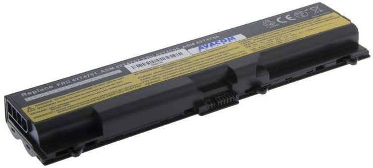 Baterie pro notebook Avacom pro Lenovo ThinkPad T410/SL510/Edge 14", Edge 15" Li-Ion 10,8V 5800mAh/63Wh