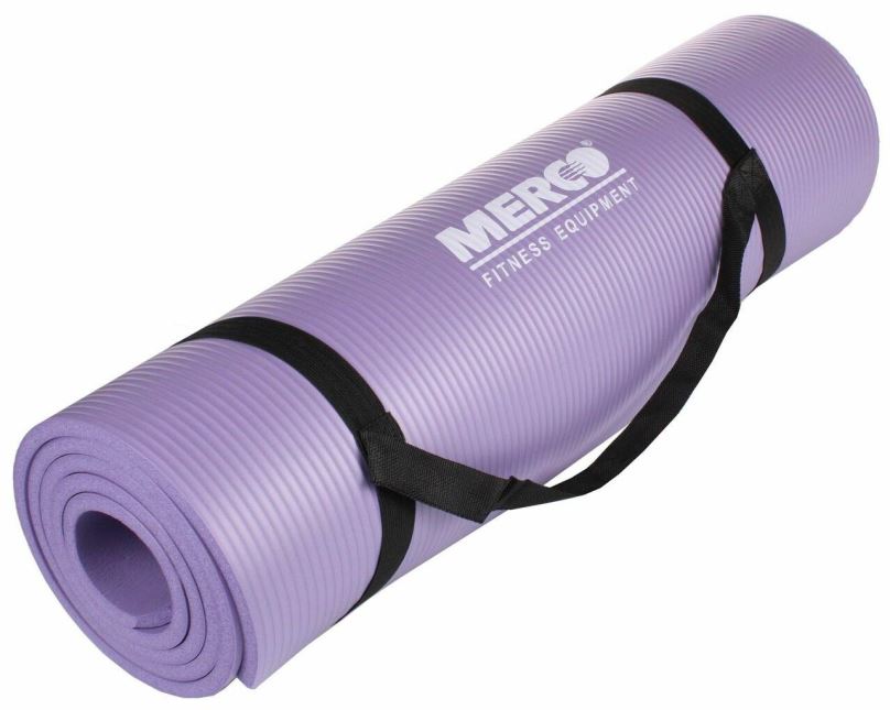 Podložka na cvičení Merco Yoga NBR 10 Mat fialová