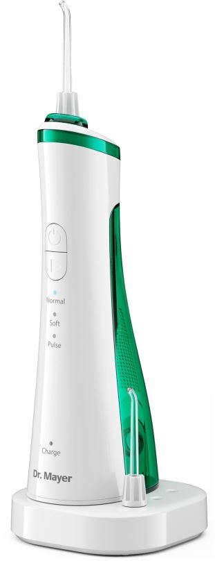 Elektrická ústní sprcha Dr. Mayer WT3500 přenosná ústní sprcha +  Listerine 400ml
