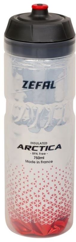 Láhev na pití Zefal Arctica 75 new stříbrná - červená