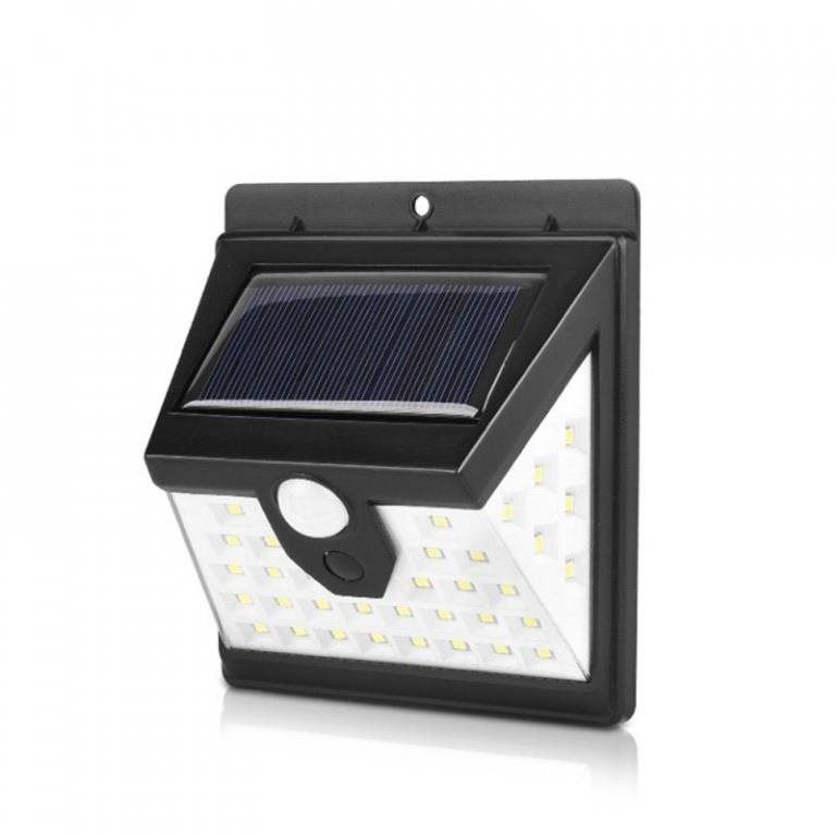 Zahradní osvětlení Alum Solární osvětlení 40 LED se senzorem pohybu