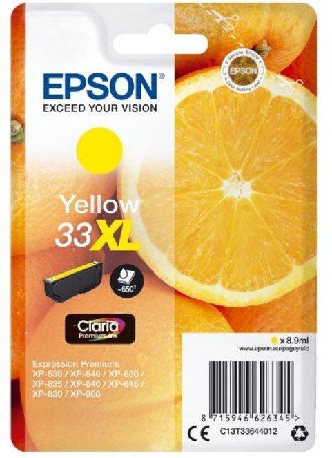 Cartridge Epson T3364 XL žlutá