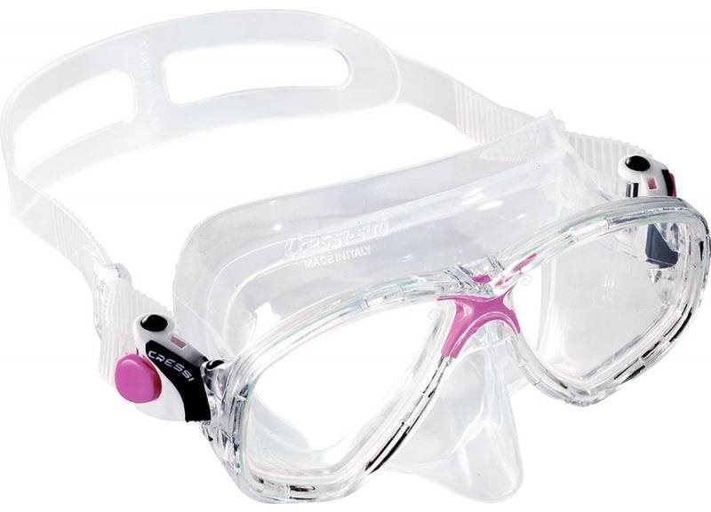 Potápěčské brýle Cressi MAREA, transparentní/růžová