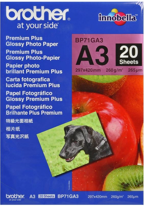 Fotopapír Brother BP71GA3 Premium Glossy
