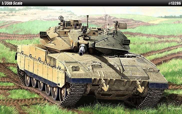 Model tanku Model Kit tank 13286 - MERKAVA Mk.IID