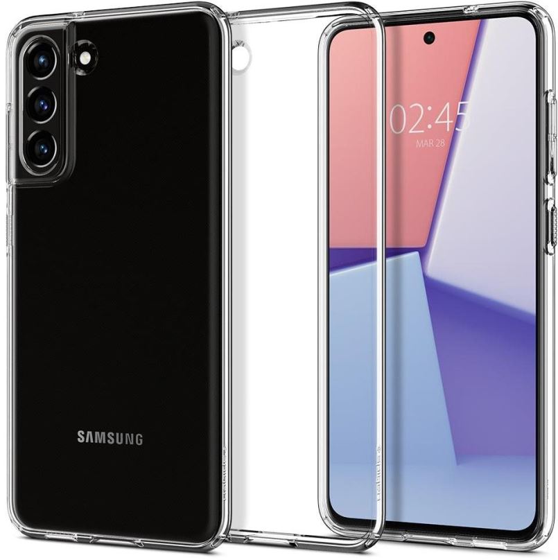 Kryt na mobil Spigen Liquid Crystal Clear Samsung Galaxy S21 FE 5G