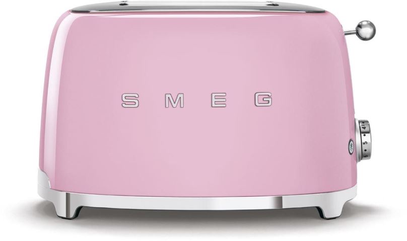Topinkovač SMEG 50's Retro Style 2x2 růžový 950W