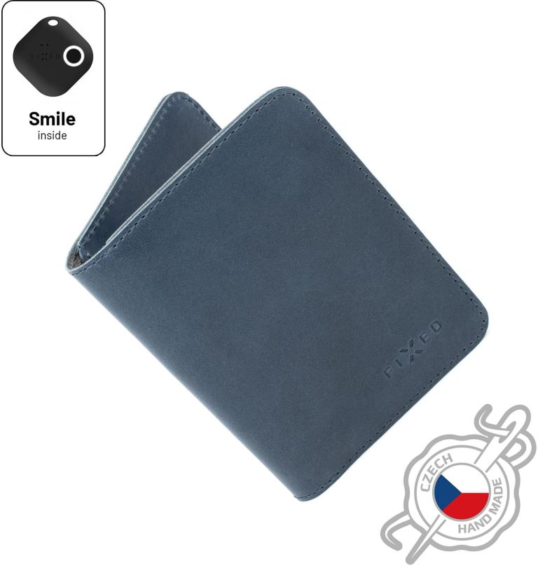 Peněženka FIXED Smile Wallet XL se smart trackerem FIXED Smile PRO modrá