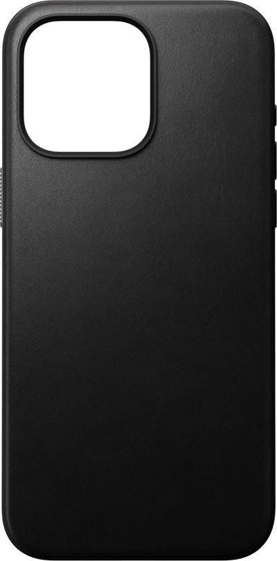 Kryt na mobil Nomad Modern Leather Case Black iPhone 15 Pro Max