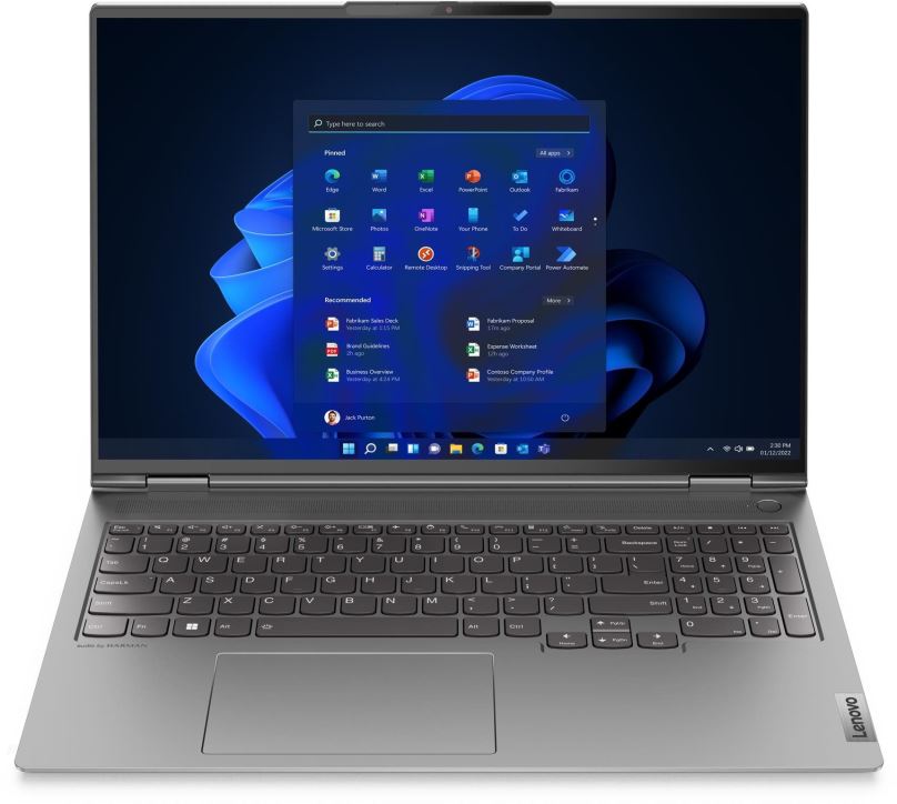 Notebook Lenovo ThinkBook 16p Gen 3 ARH Mineral Grey celokovový