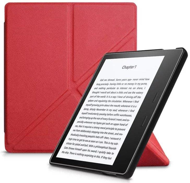 Pouzdro na čtečku knih Durable Lock Origami DLO-02 - Pouzdro na Amazon Kindle Oasis 2 / 3 - červené