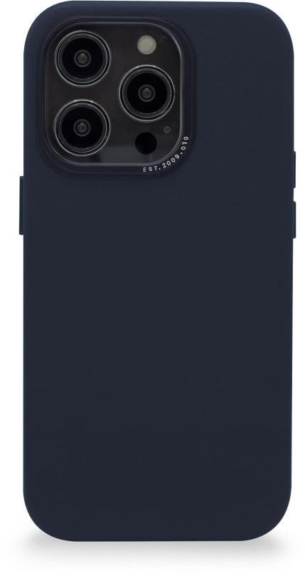 Kryt na mobil Decoded Leather Backcover Navy iPhone 14 Pro Max