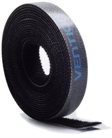 Organizér kabelů Vention Cable Tie Velcro 1m Black
