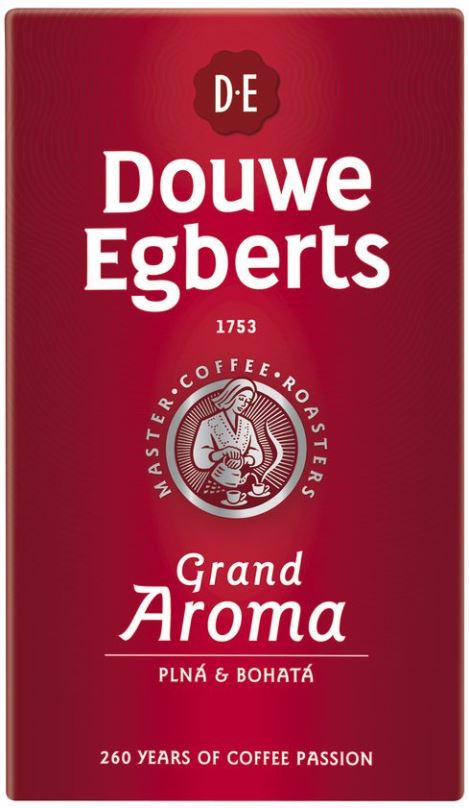 Káva Douwe Egberts Grand Aroma Intense, mletá káva, 250g