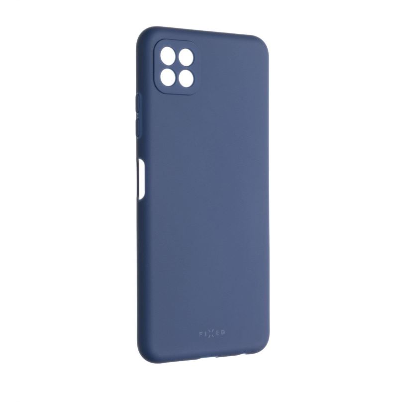 Kryt na mobil FIXED Story pro Samsung Galaxy A22 5G modrý