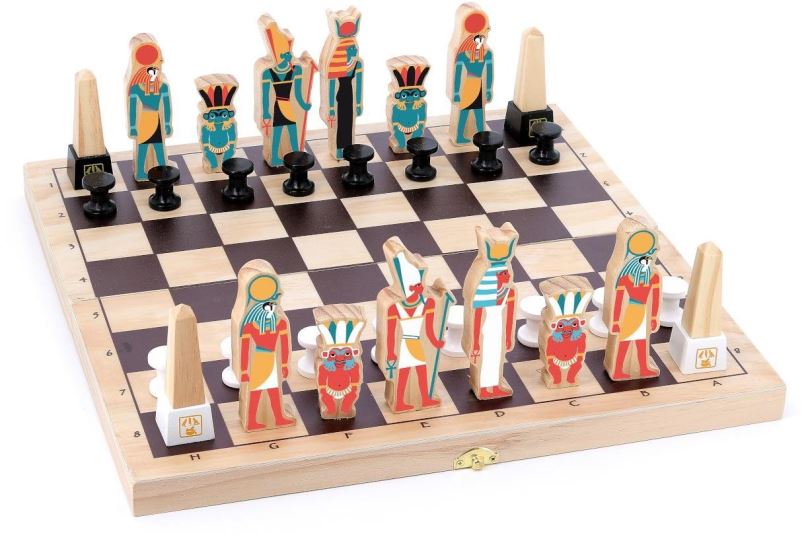 Hračka pro nejmenší Vilac Šachy Starověký Egypt
