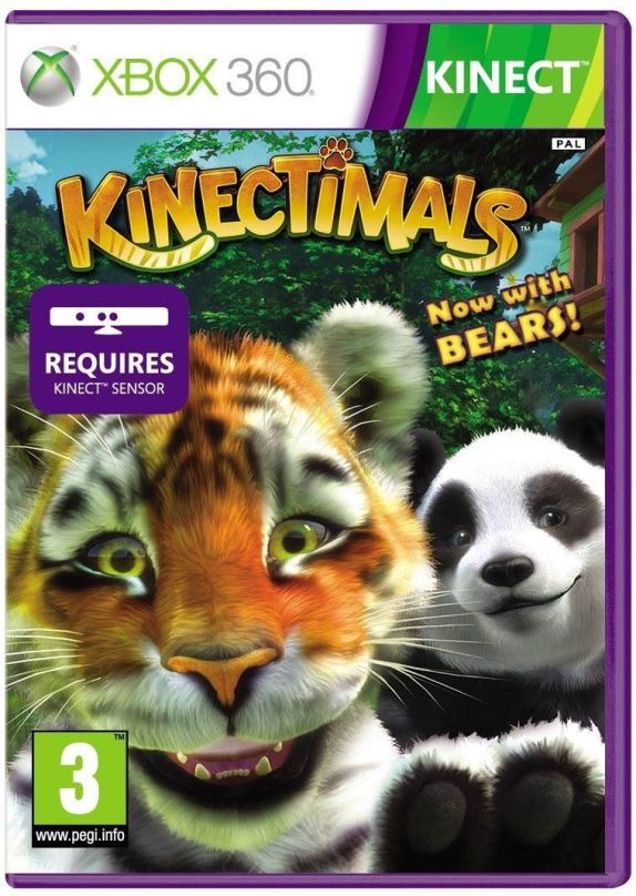 Hra na konzoli Kinectimals - Xbox 360 DIGITAL