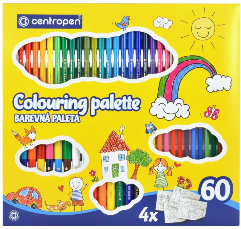 Fixy CENTROPEN colouring palette 9396 set