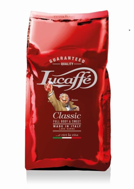 Káva Lucaffé Classic, zrnková,1000g