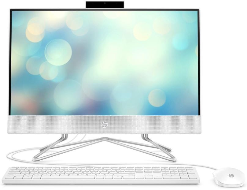 All In One PC HP 22-dd0051nc White