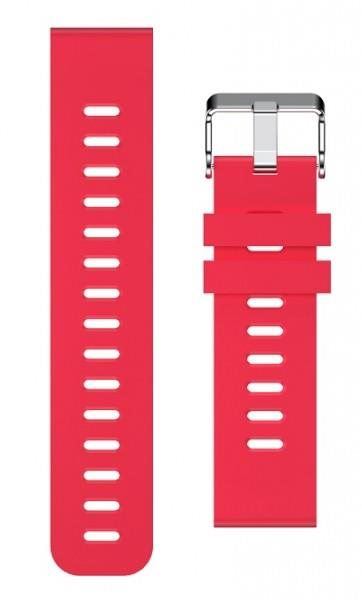 Řemínek Aligator Watch 20mm silikonový řemínek červený