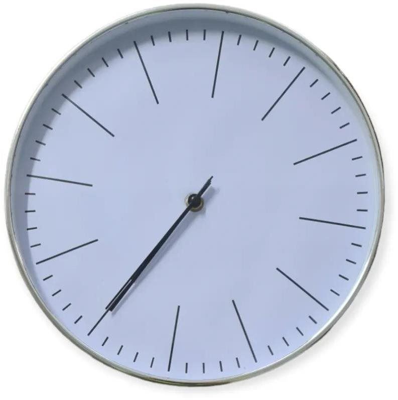 Nástěnné hodiny Foxter 1228 Nástěnné hodiny 30 cm stříbrné