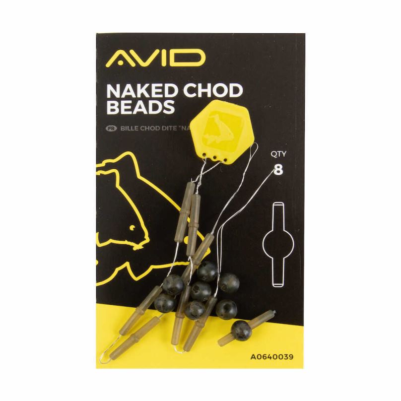 AVID Korálek Naked Chod Beads 8ks