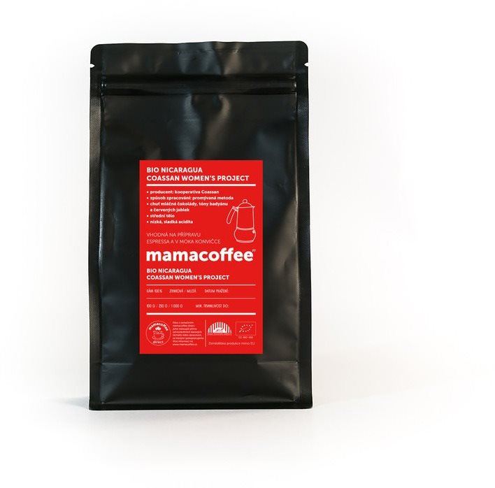 Káva mamacoffee Bio Nicaragua Coassan women's project 250 g