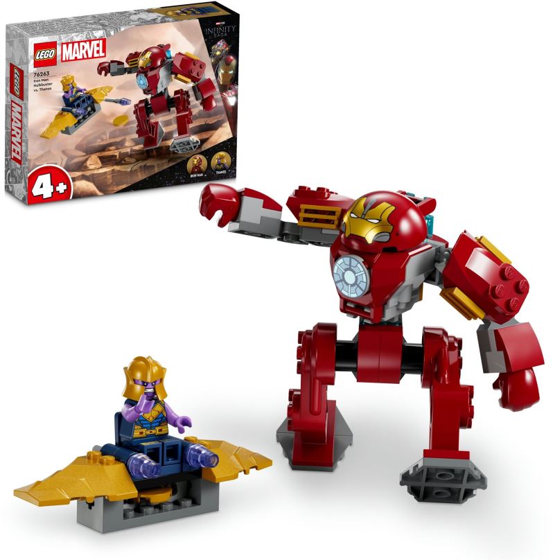 LEGO stavebnice LEGO® Marvel  76263 Iron Man Hulkbuster vs. Thanos