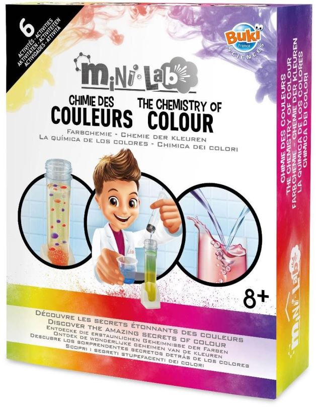 Experimentální sada Buki France Chemie barev miniLab