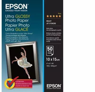 Fotopapír Epson Ultra Glossy Photo Paper - 10x15cm - 50 listů