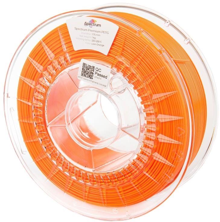 Filament Filament Spectrum Premium PET-G 1.75mm Lion Orange 1kg