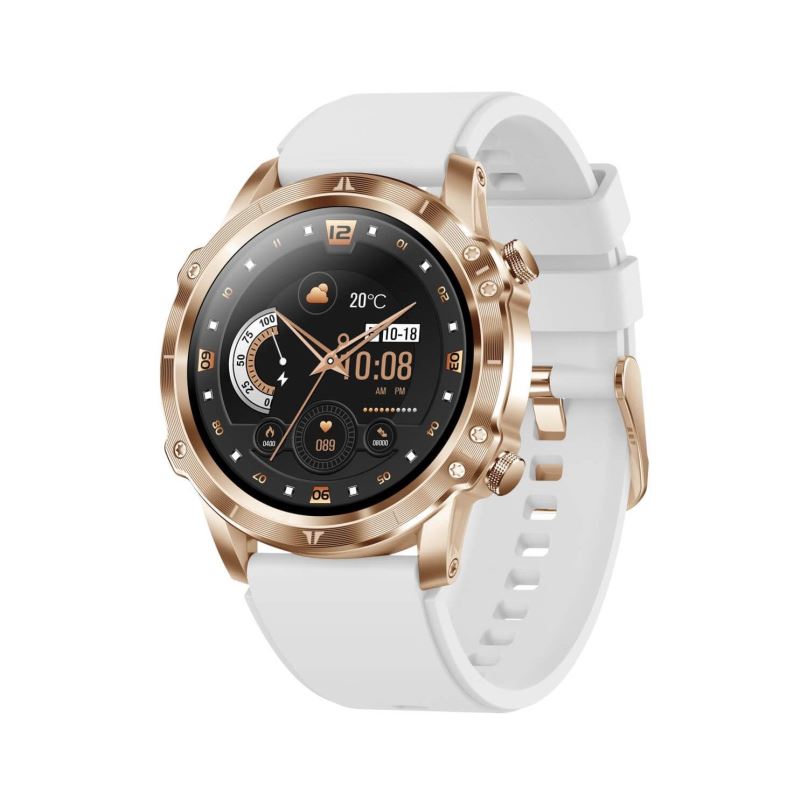 Chytré hodinky CARNEO Adventure HR+ gold