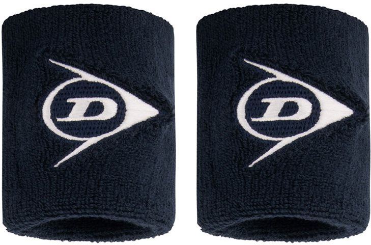 Potítko Dunlop Wristband 7 cm tm. modré
