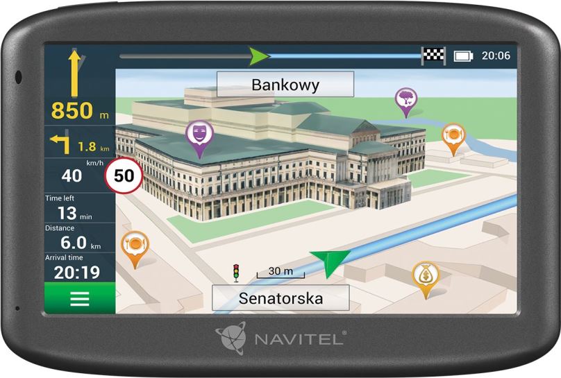 GPS navigace NAVITEL E505 Lifetime