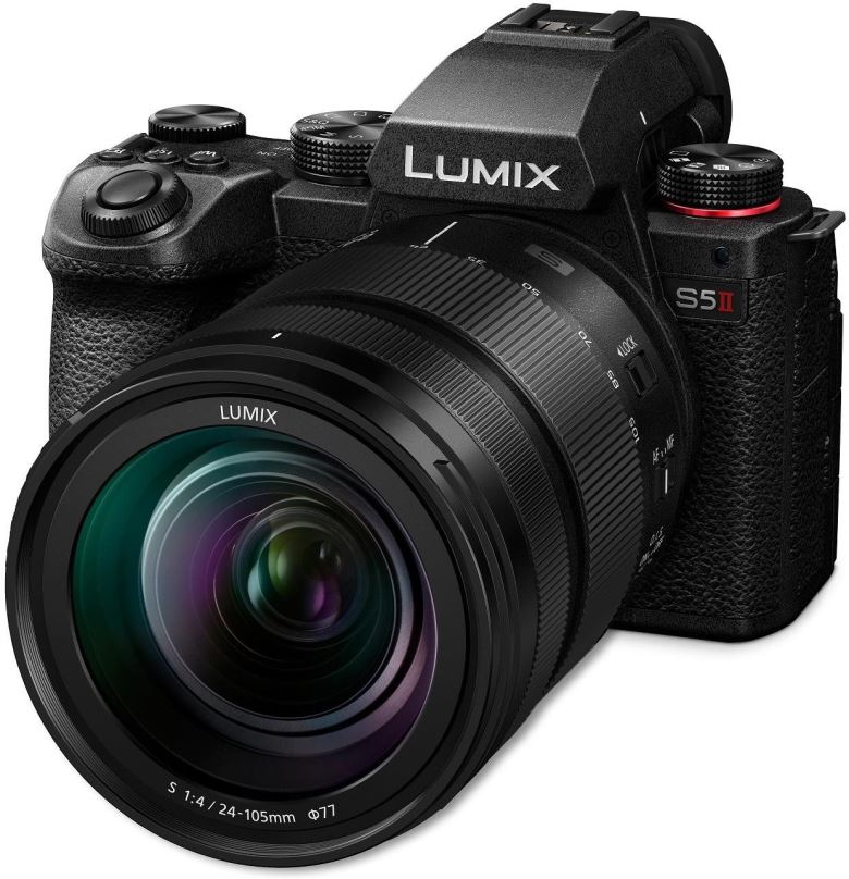 Digitální fotoaparát Panasonic Lumix DC-S5 Mark II + LUMIX S 24-105mm F4 MACRO O.I.S.