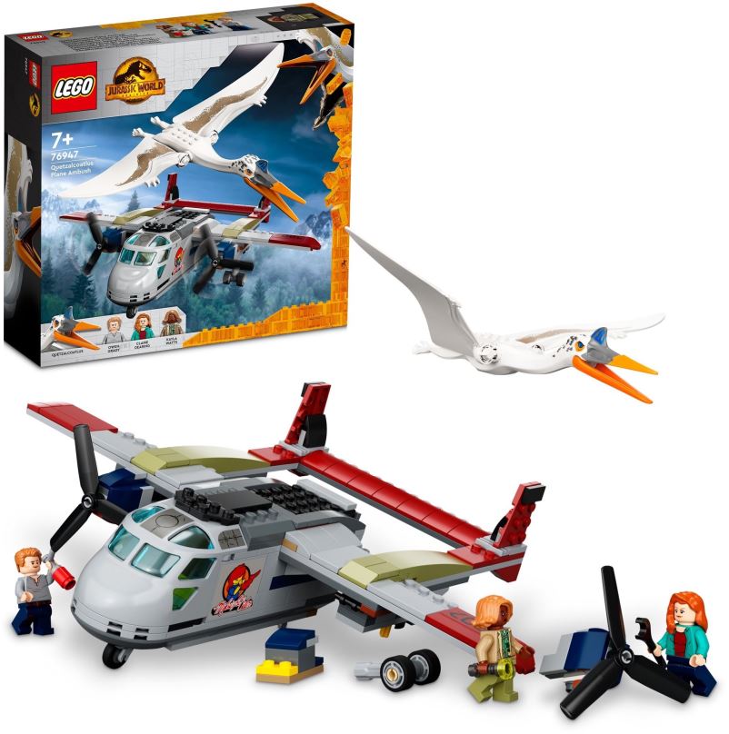 LEGO stavebnice LEGO® Jurassic World 76947 Quetzalcoatlus – přepadení letadla