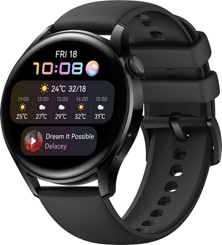Chytré hodinky Huawei Watch 3 Black