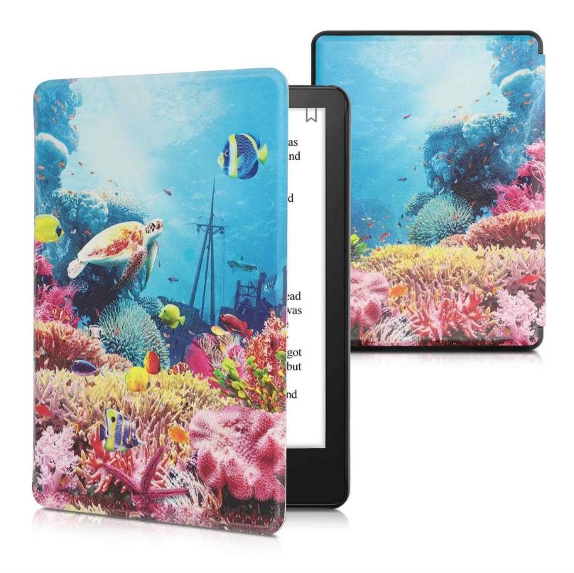 Pouzdro na čtečku knih KW Mobile - Underwater - KW5625622 - Pouzdro pro Amazon Kindle Paperwhite 5 (2021) - vícebarevné
