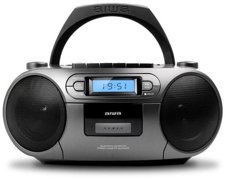 Rádio AIWA Boombox Radiomagnetofon, CD, USB, Bluetooth - BBTC-550MG