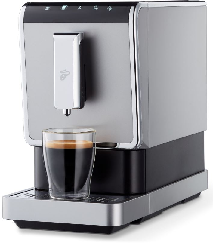 Automatický kávovar Tchibo Esperto Caffé 1.1 stříbrný